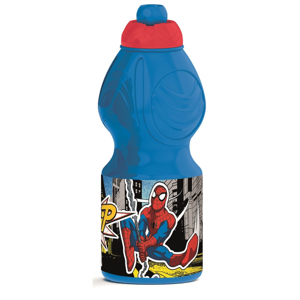 Spiderman bottle, sports bottle 400 ml