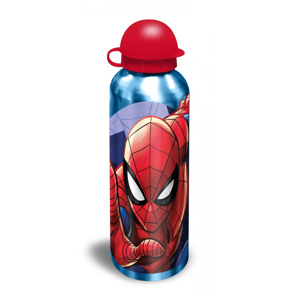 Spiderman Web aluminum bottle 500 ml