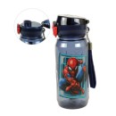 Spiderman World plastic bottle with hook 600 ml