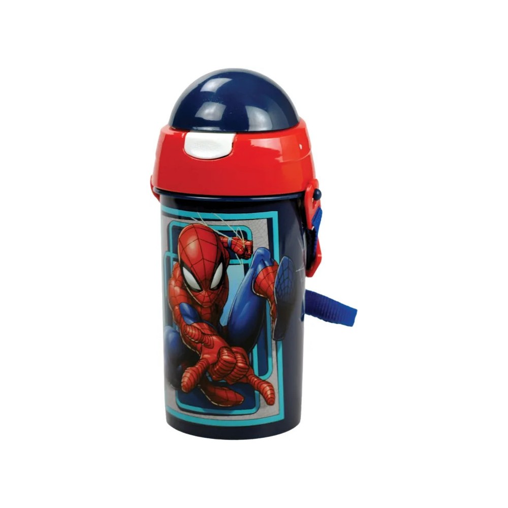Spiderman World bottle, sports bottle 500 ml