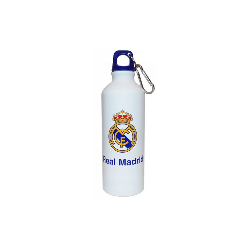 Real Madrid Emblem aluminium bottle with hook 500 ml