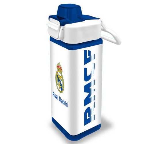 Real Madrid Hala square plastic straw bottle 500 ml