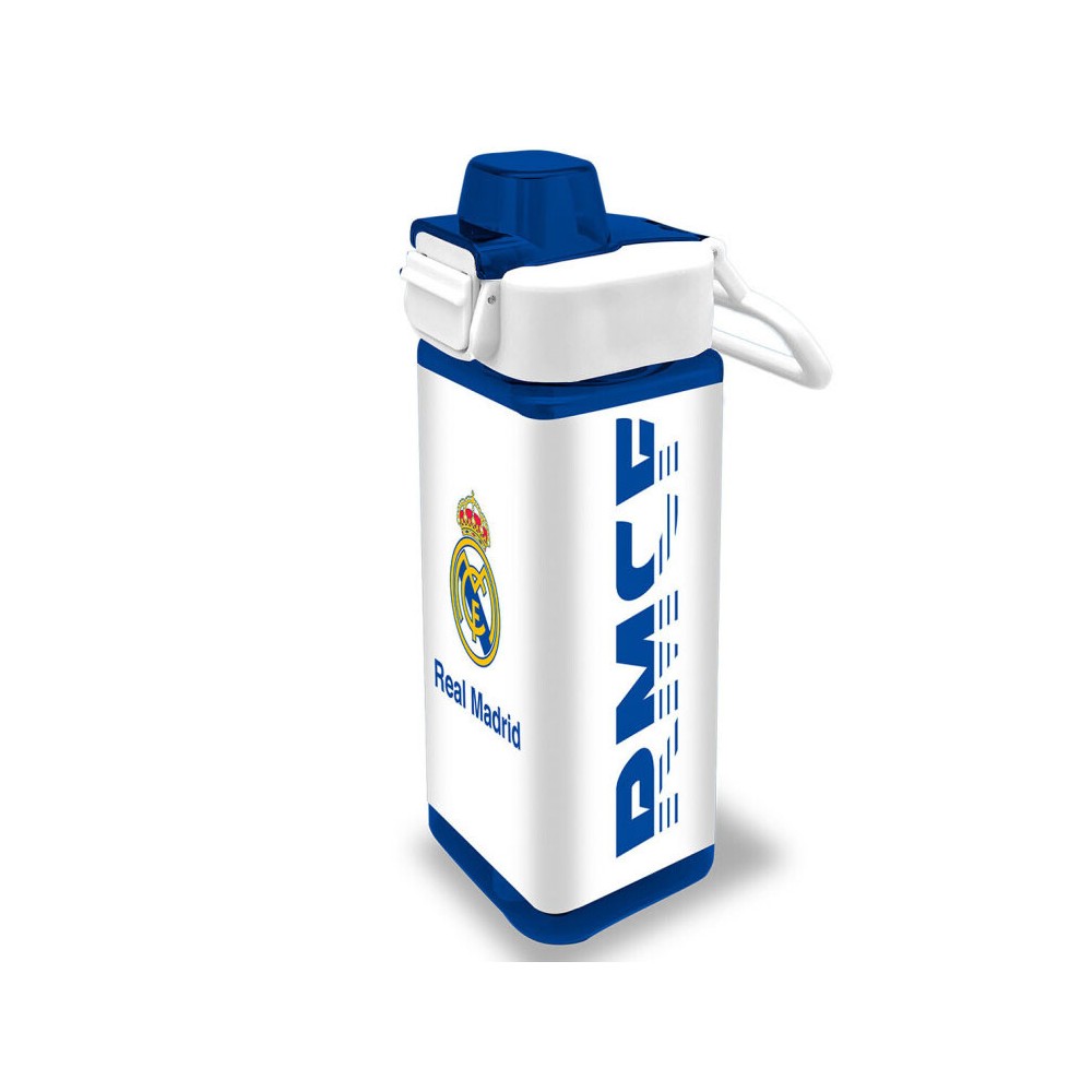 Real Madrid Hala square plastic straw bottle 500 ml