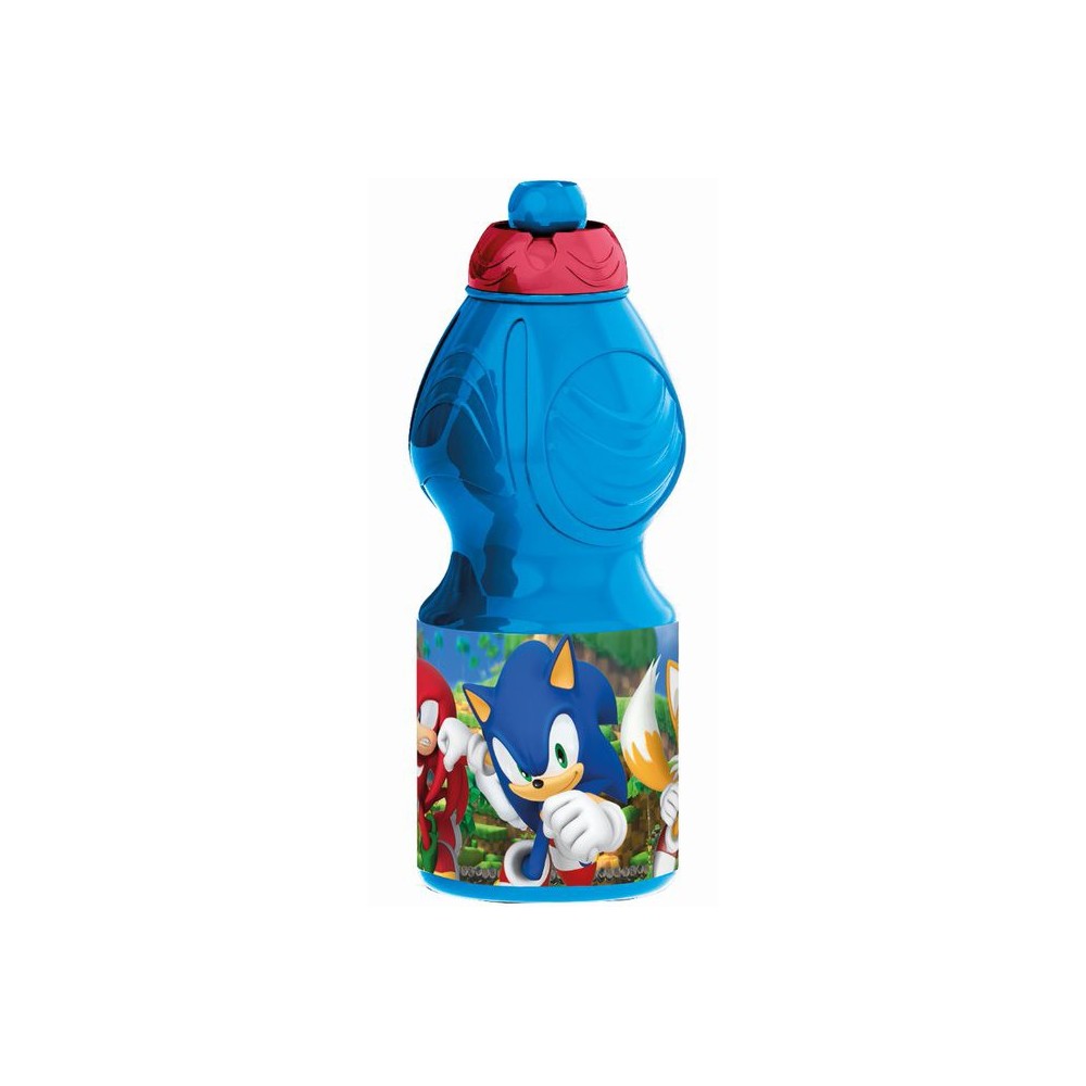 Sonic the Hedgehog bottle, sports bottle 400 ml
