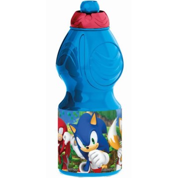 Sonic the Hedgehog bottle, sports bottle 400 ml