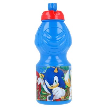Sonic the Hedgehog bottle, sports bottle 400 ml