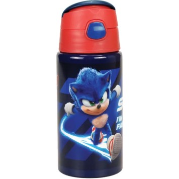 Sonic the Hedgehog Brawn aluminum bottle with hook 500 ml