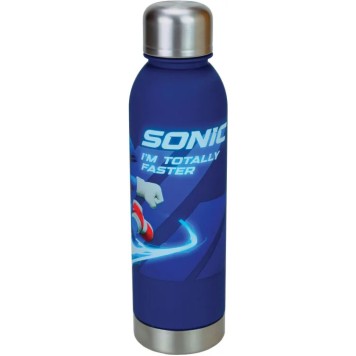 Sonic the Hedgehog Brawn plastic bottle with metal cap 750 ml