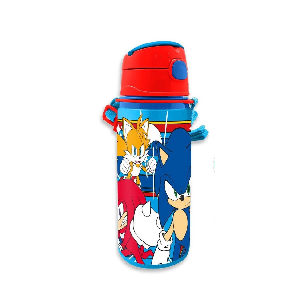 Sonic the Hedgehog Prime Sonic the Hedgehog aluminum bottle with hook 600 ml