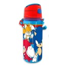Sonic the Hedgehog Prime Sonic the Hedgehog aluminum bottle with hook 600 ml