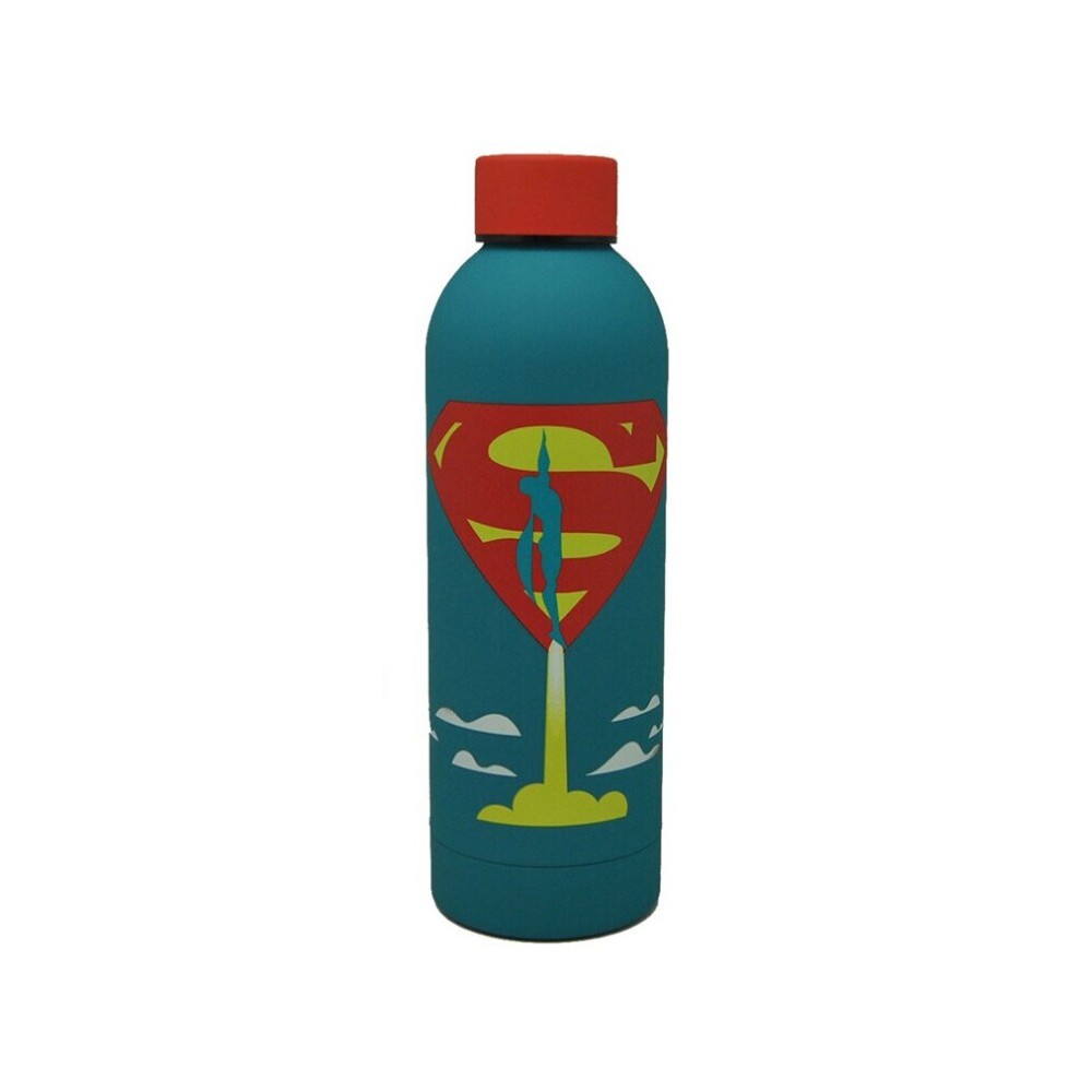 Superman Launch soft-touch bottle, sports bottle 700 ml