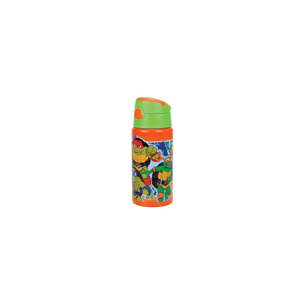 Teenage Mutant Ninja Turtles Pizza Power aluminum bottle with hook 500 ml