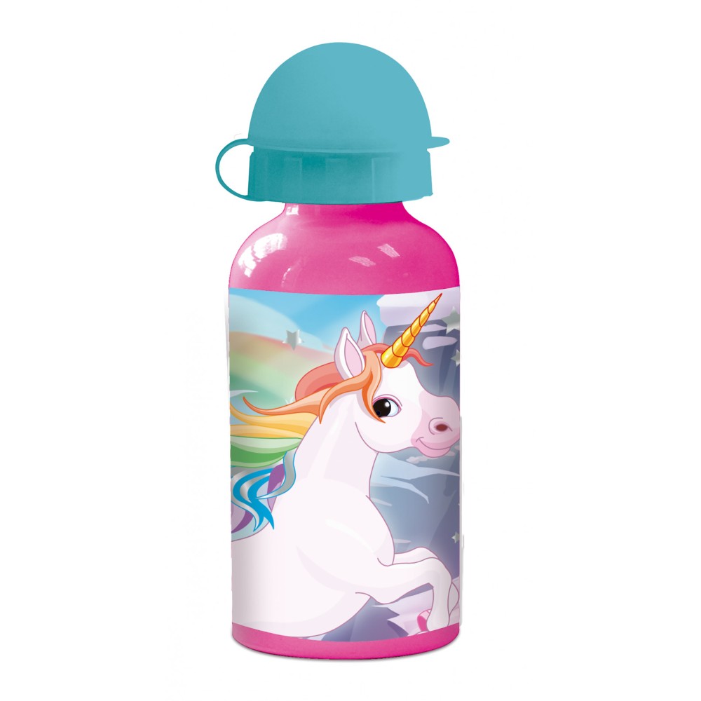 Unicorn aluminum water bottle 400 ml