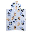Bluey beach towel poncho 50x115 cm