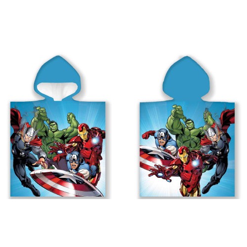 Avengers beach towel poncho 50x100cm