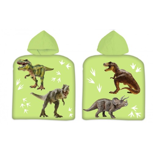 Dinosaur beach towel poncho 50*100cm