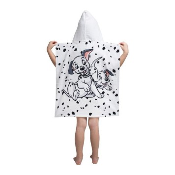 Disney 101 Dalmatians beach towel poncho 50x115cm