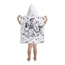 Disney 101 Dalmatians beach towel poncho 50x115cm