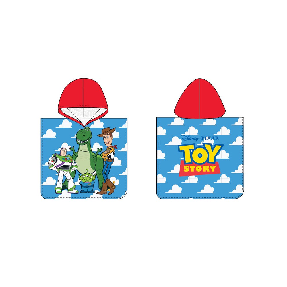 Disney Toy Story Clouds beach towel poncho 50x115 cm