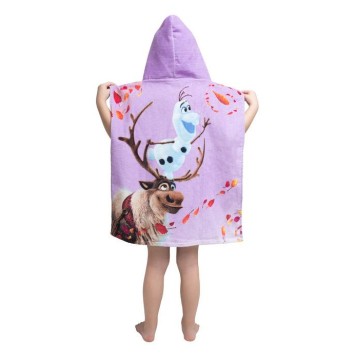 Disney Frozen Leaves beach towel poncho 50x115cm