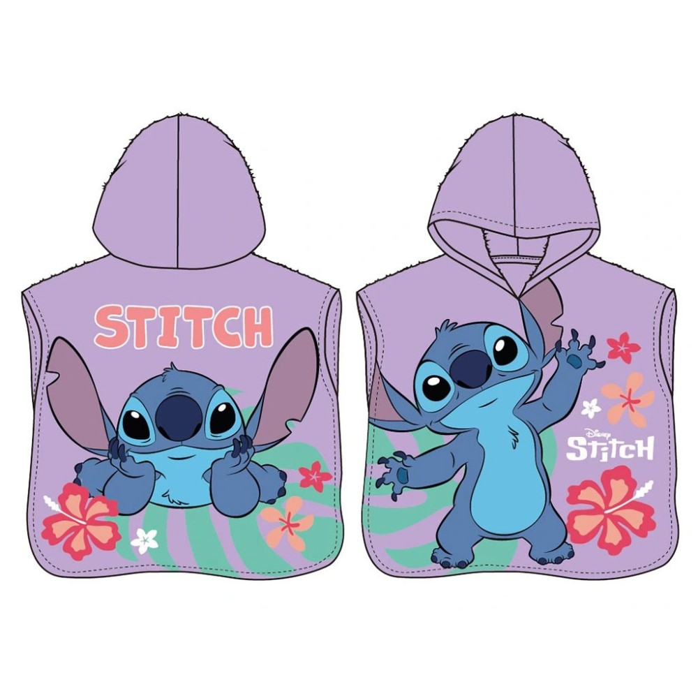 Disney Lilo and Stitch Alien Paradise beach towel poncho 50x115 cm