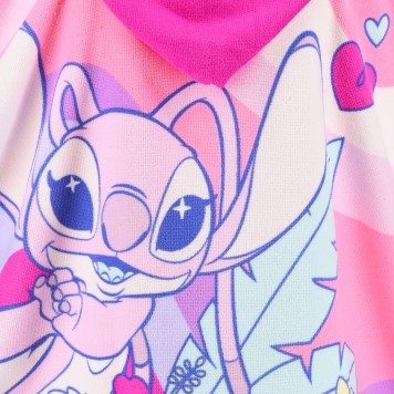 Disney Lilo and Stitch Angel beach towel poncho 55x110 cm (Fast Dry)