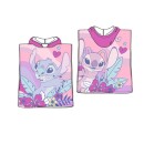 Disney Lilo and Stitch Angel beach towel poncho 55x110 cm (Fast Dry)