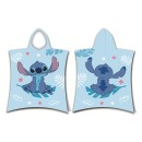 Disney Lilo and Stitch Blue beach towel poncho 50x115 cm