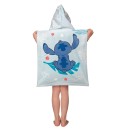 Disney Lilo and Stitch Blue beach towel poncho 50x115 cm