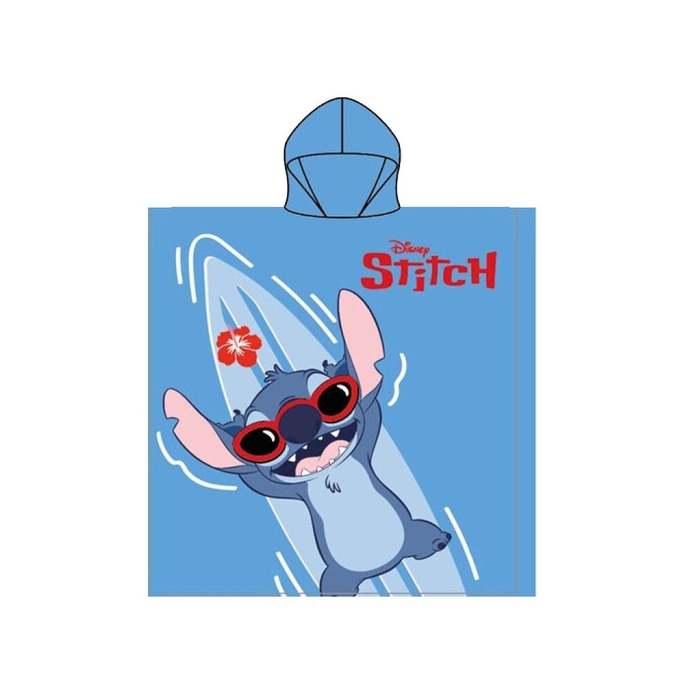 Disney Lilo and Stitch Lazy Lagoon beach towel poncho 55x110 cm (Fast Dry)