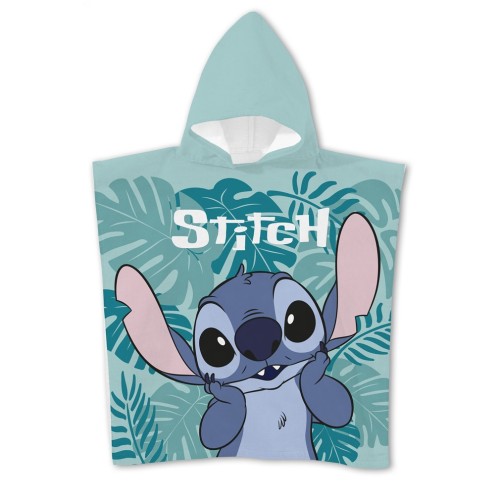 Disney Lilo and Stitch Leaf beach towel poncho 55x110 cm (Fast Dry)