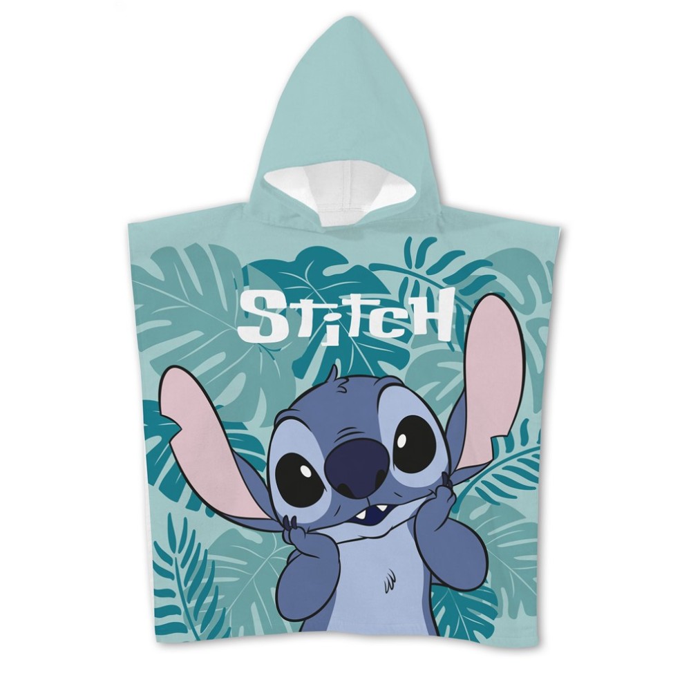 Disney Lilo and Stitch Leaf beach towel poncho 55x110 cm (Fast Dry)