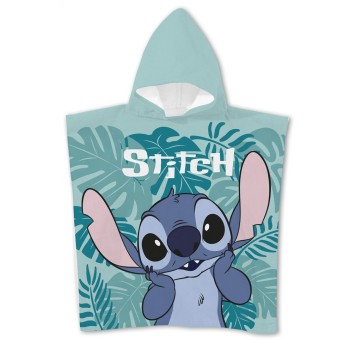 Disney Lilo and Stitch Leaf beach towel poncho 55x110 cm (Fast Dry)