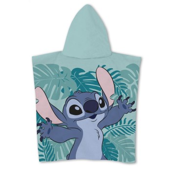 Disney Lilo and Stitch Leaf beach towel poncho 55x110 cm (Fast Dry)