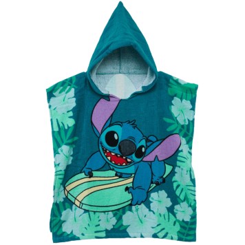 Disney Lilo and Stitch Surf beach towel poncho 60x120 cm