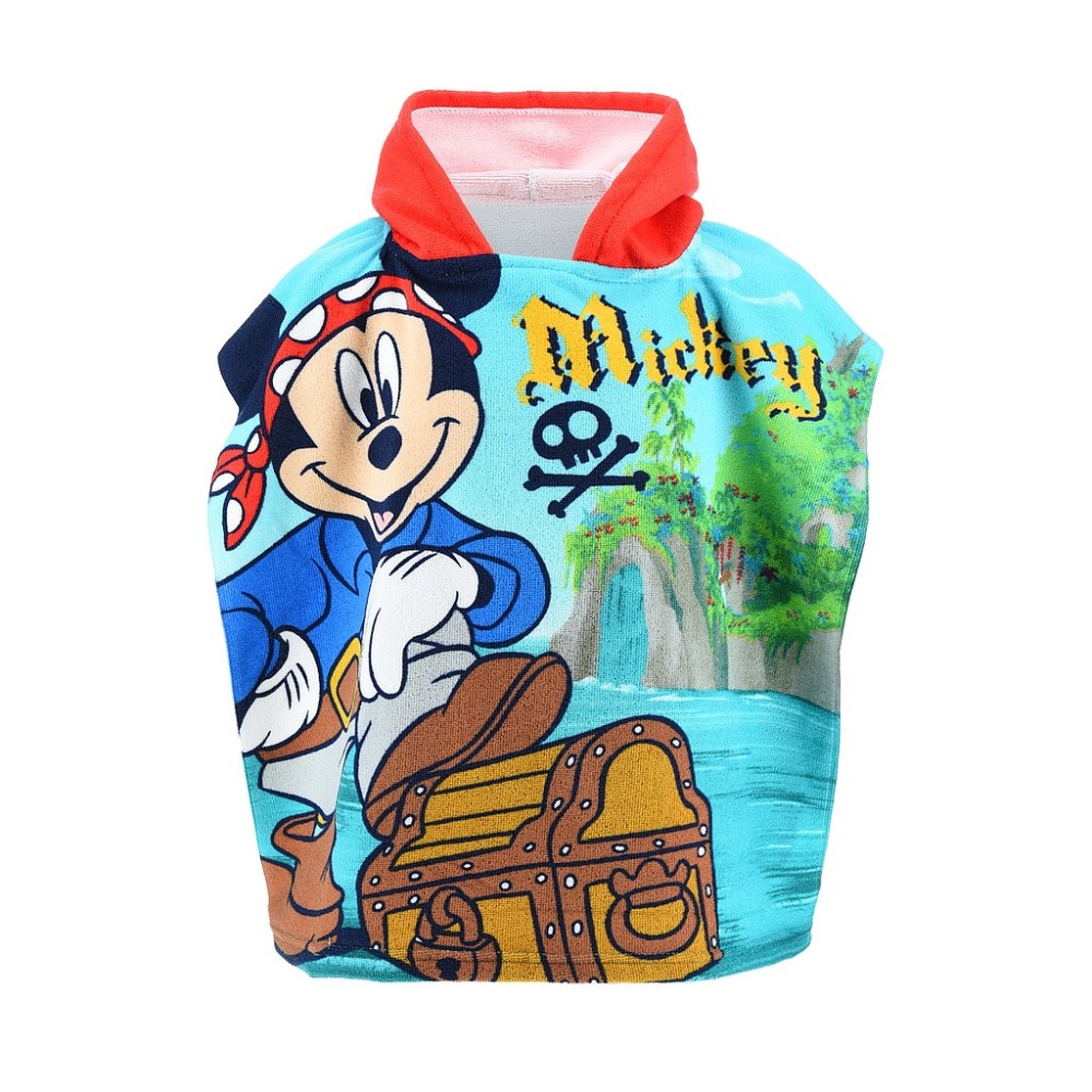 Disney Mickey  beach towel poncho 55x110 cm (Fast Dry)