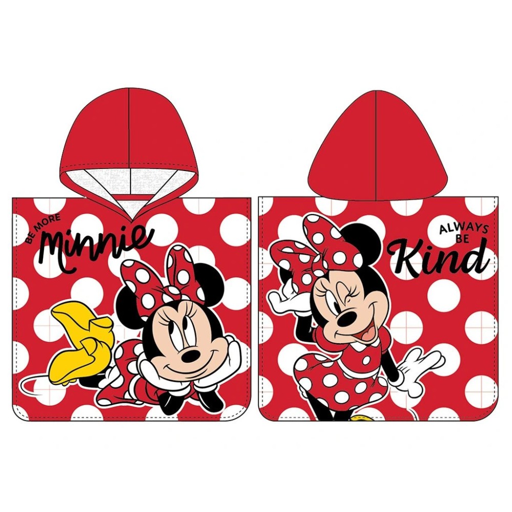 Disney Minnie  Always Be Kind beach towel poncho 50x115 cm