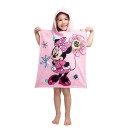 Disney Minnie  Bow beach towel poncho 50x115cm