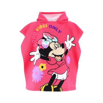Disney Minnie  beach towel poncho 55x110 cm (Fast Dry)