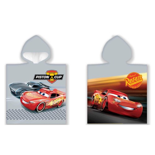 Disney Cars Cup beach towel poncho 50x100cm