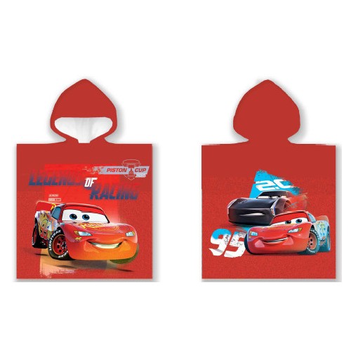 Disney Cars Racing beach towel poncho 50x100cm