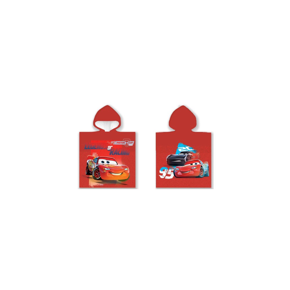 Disney Cars Racing beach towel poncho 50x100cm