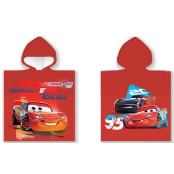 Disney Cars Racing beach towel poncho 50x100cm