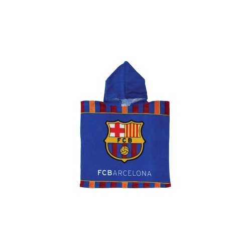 FC Barcelona beach towel poncho 50x100 cm