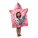 Gabby's Dollhouse Guitar beach towel poncho 50x115 cm