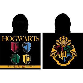 Harry Potter beach towel poncho 55x110cm (Fast Dry)