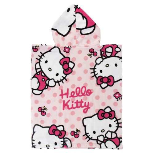 Hello Kitty beach towel poncho 50x115 cm