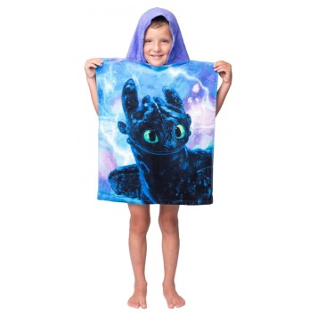 How To Train Your Dragon beach towel poncho 50*115cm