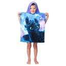 How To Train Your Dragon beach towel poncho 50*115cm
