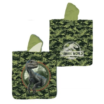 Jurassic World beach towel poncho 60x120 cm